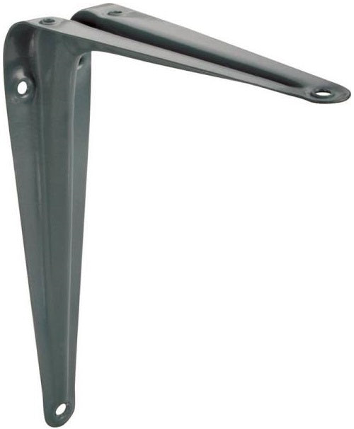 Prosource 21137PGL-PS Shelf Bracket, 4" x 5", Grey, Steel