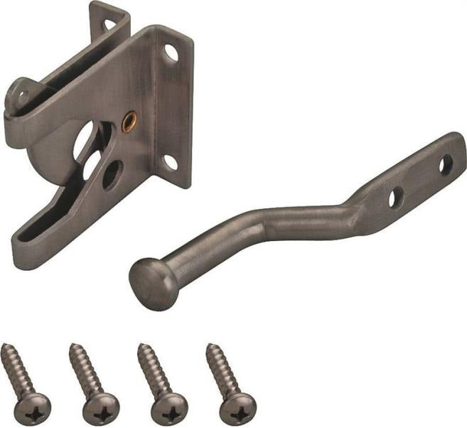 Prosource 33140PKB-PS Gate Latches, Steel, Powder Coated Black