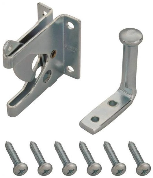 Prosource 33199ZCX-PS Heavy-Duty Gate Latche, Steel, Zinc Plated