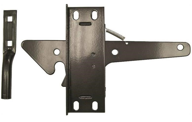 Prosource 33294PKS-PS Post Latch, Black Powder Coated