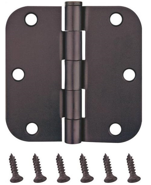 Prosource BH-102ORB-PS Residential Door Hinges, 3-1/2" x 3-1/2", Oil Rubbed Bronze
