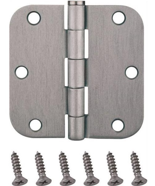 Prosource BH-102SC-PS Residential Door Hinges, Satin Chrome, 5/8"