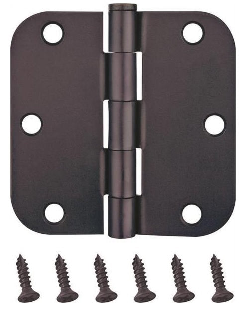 Prosource BH-402ORB-PS Residential Door Hinge, 4" x 4", Oil Rubbed Bronze