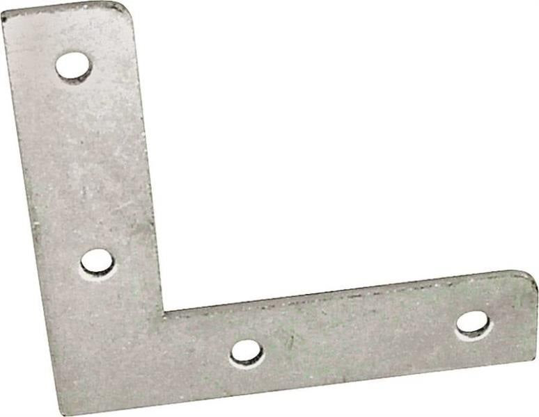 Prosource FC-Z015-C4PS Flat Corner Braces, Steel, 1-1/2" x 3/8"