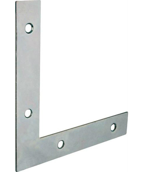 Prosource FC-Z035-C4PS Flat Corner Braces, Steel, 3-1/2"