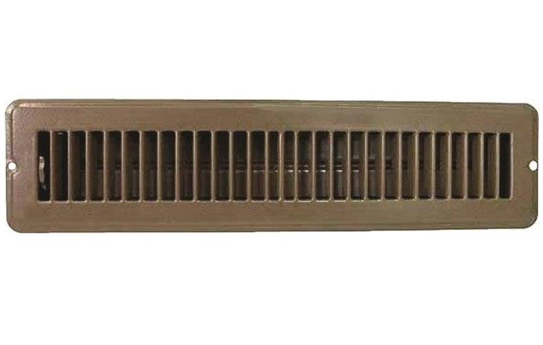 ProSource FR01-2X14B Square Floor Register, Brown