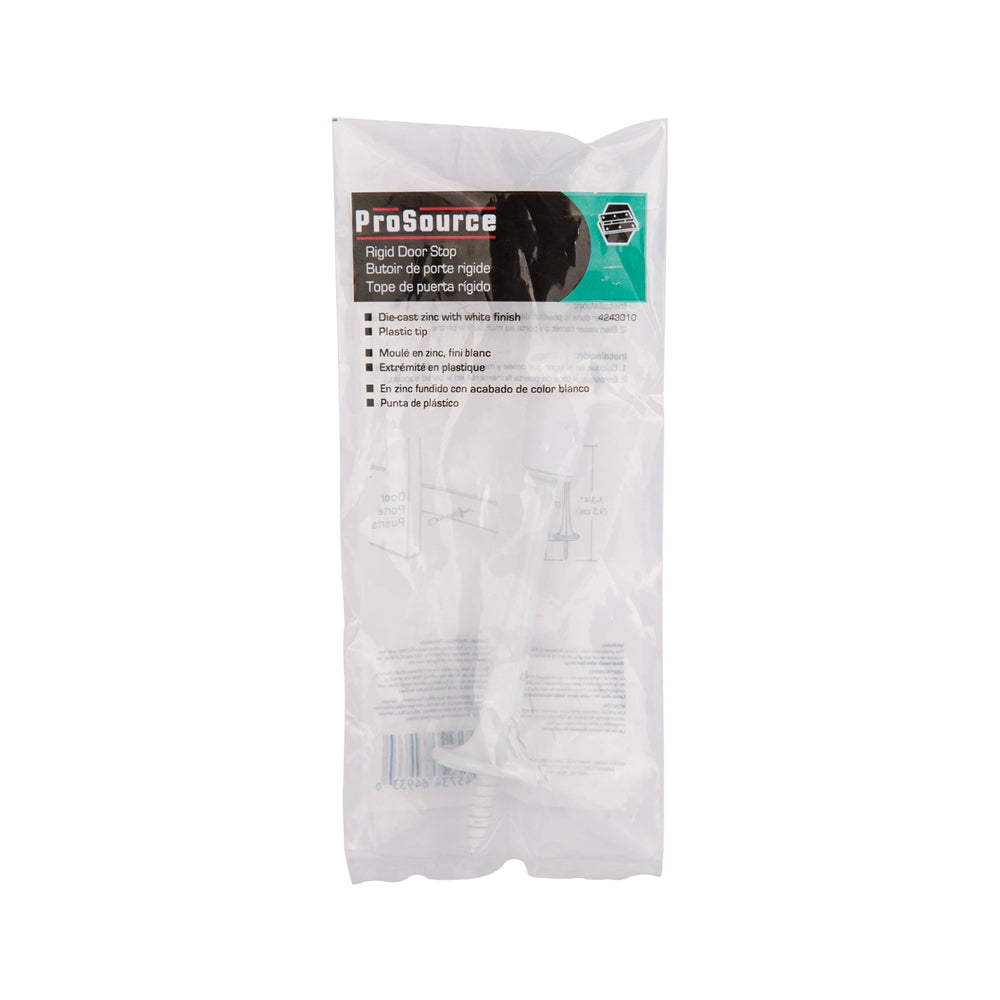 Prosource H20-Z028-PS Baseboard Doorstops, White