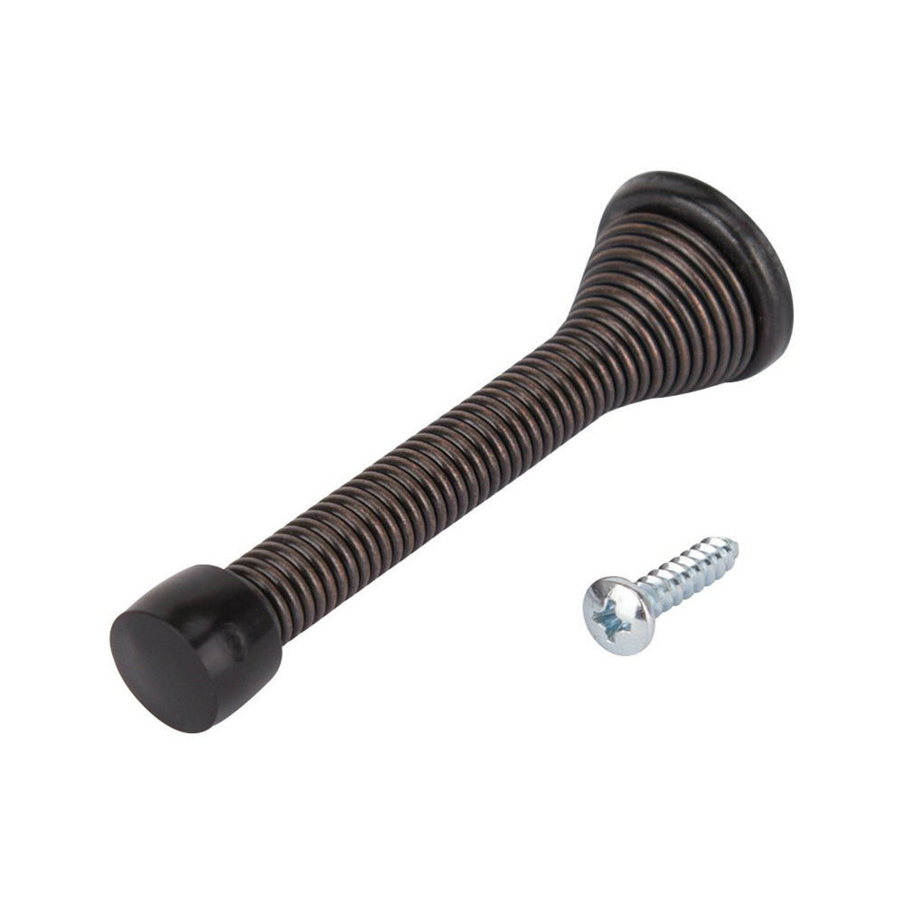 Prosource H62-B049-PS Spring Baseboard Doorstops, Venetian Bronze