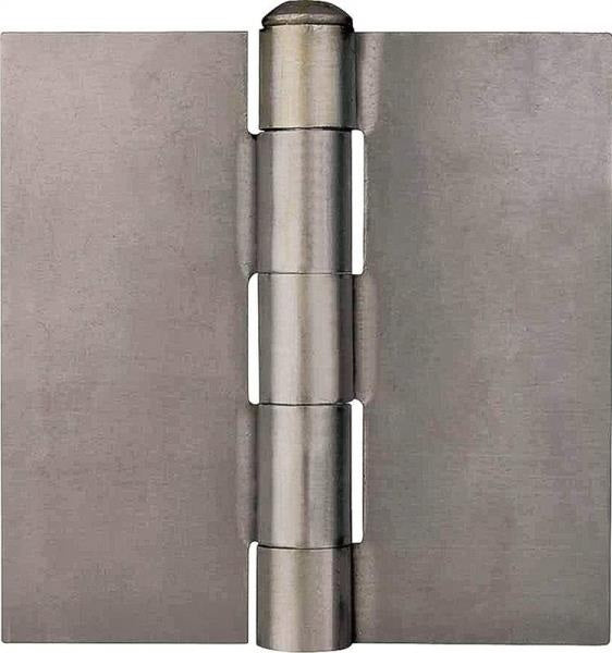 Prosource LR-023-PS Blank Door Hinges, Steel, Square Corner, 4-1/2" x 4-1/2"