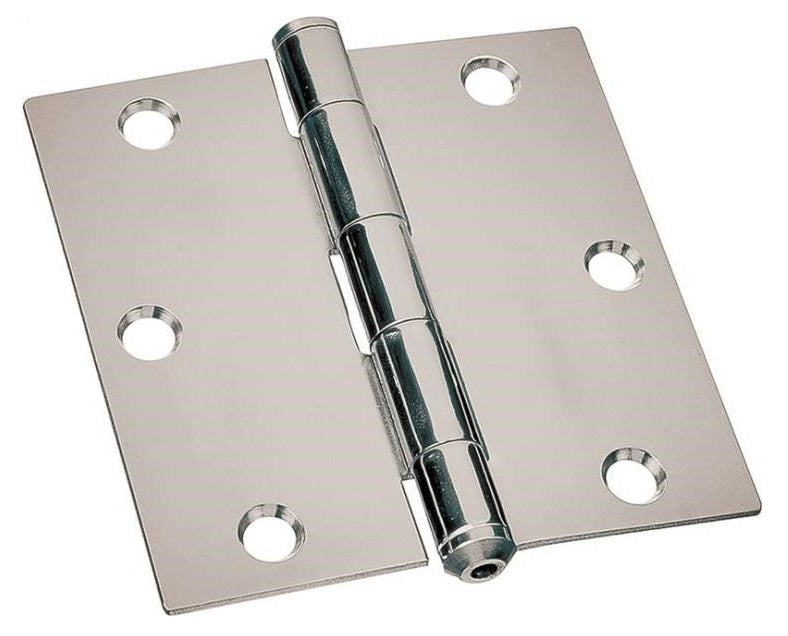 Prosource LR-038-PS Square Corner, Utility Hinges, Steel