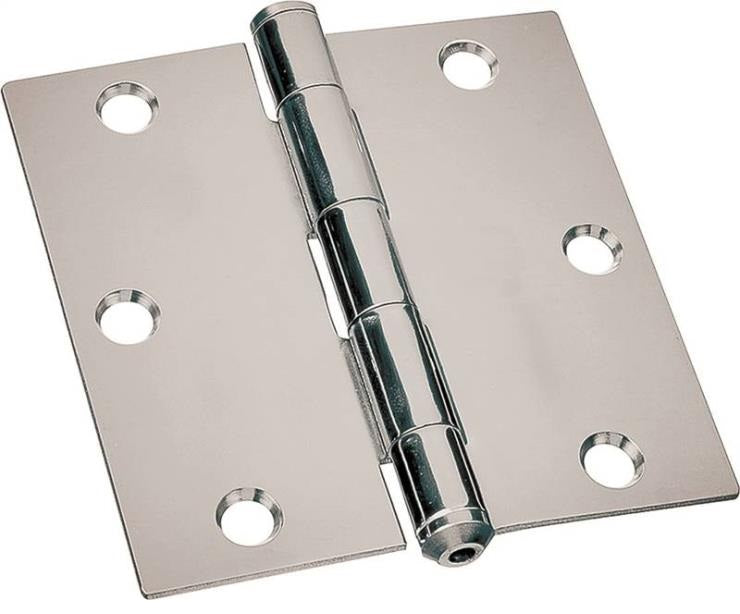 Prosource LR-040-PS Wide Utility Hinges, 3" X 3"