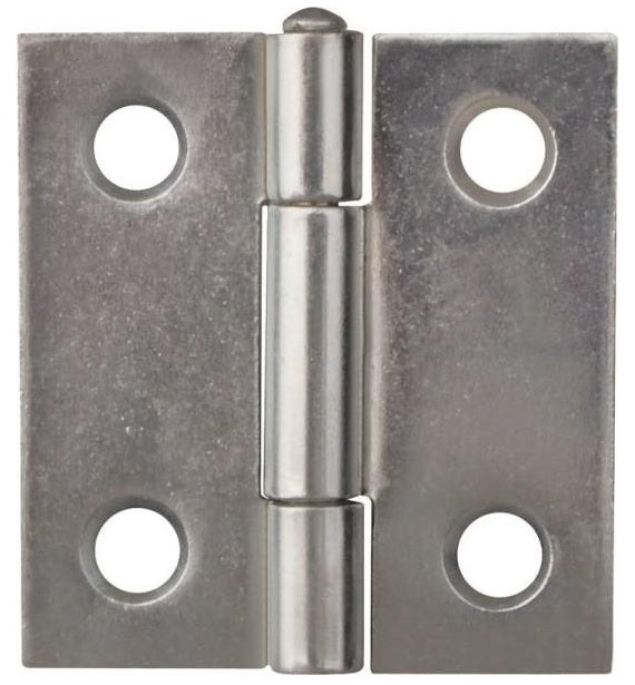 Prosource LR-048-PS Cabinet Hinge, 1-1/2" x 1-3/8", Zinc Plated, 2/Pack