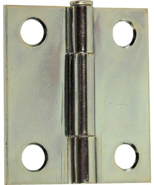 Prosource LR-056-PS Square Corner Narrow Utility Hinge, Steel, 3" x 2"