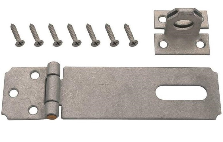 Prosource LR-131-BC3L-PS Safety Hasps, 3-1/2", Galvanized