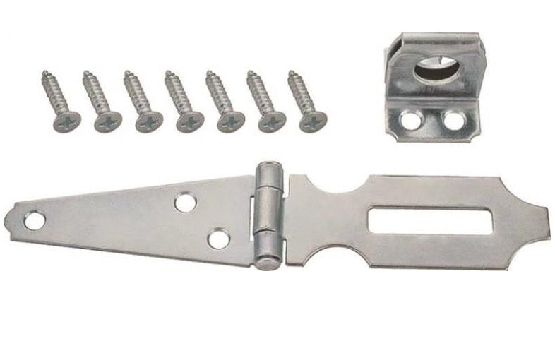 Prosource LR-134-BC-PS Safety Hasps, 4-1/2", Zinc Plated