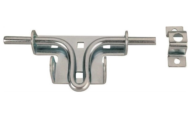 Prosource LR-173-PS Sliding Action Bolt Latches, Zinc Plated, Steel