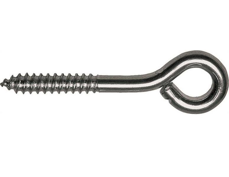 Prosource LR-222-PS Screw Eyes, 9/32" x 1-1/8"