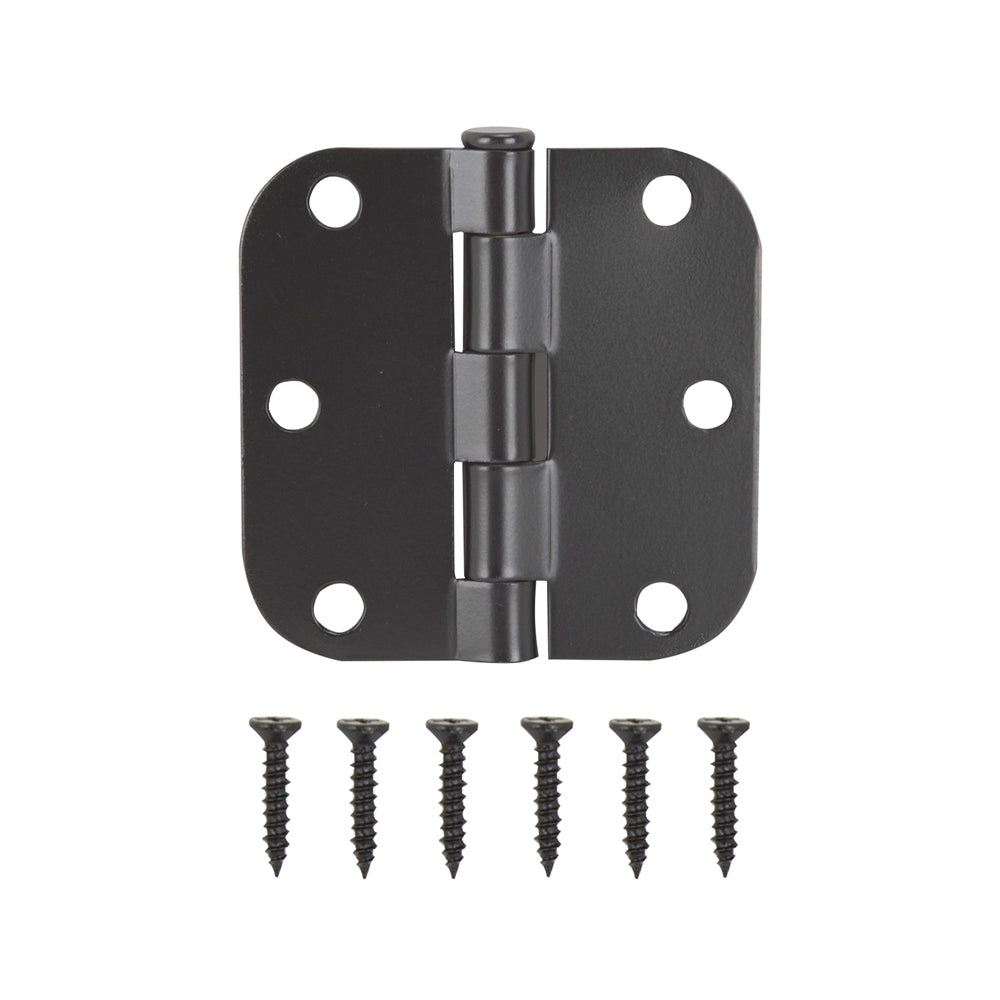Prosource LR-704-PS Residential Door Hinges, 5/8", Oil Rubber Bronze