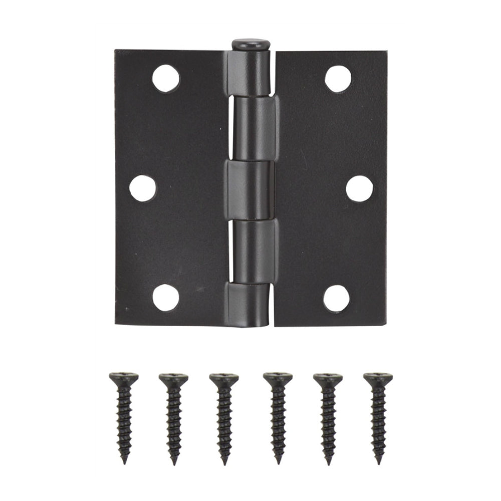 Prosource LR-706-PS Residential Door Hinge, Oil Rubber Bronze, 5/8"