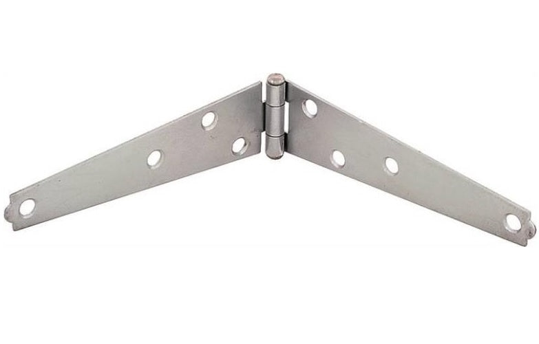 Prosource LSH-G03-C2PS Light-Duty Strap Hinge, 3", Galvanized, 2/Pack