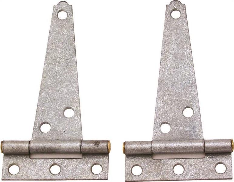 Prosource LTH-G04-C2PS Light-Duty T-Hinges, Steel, 4"