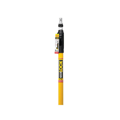 Purdy 140855648 Power Lock Professional Grade Extension Pole, 4-8'