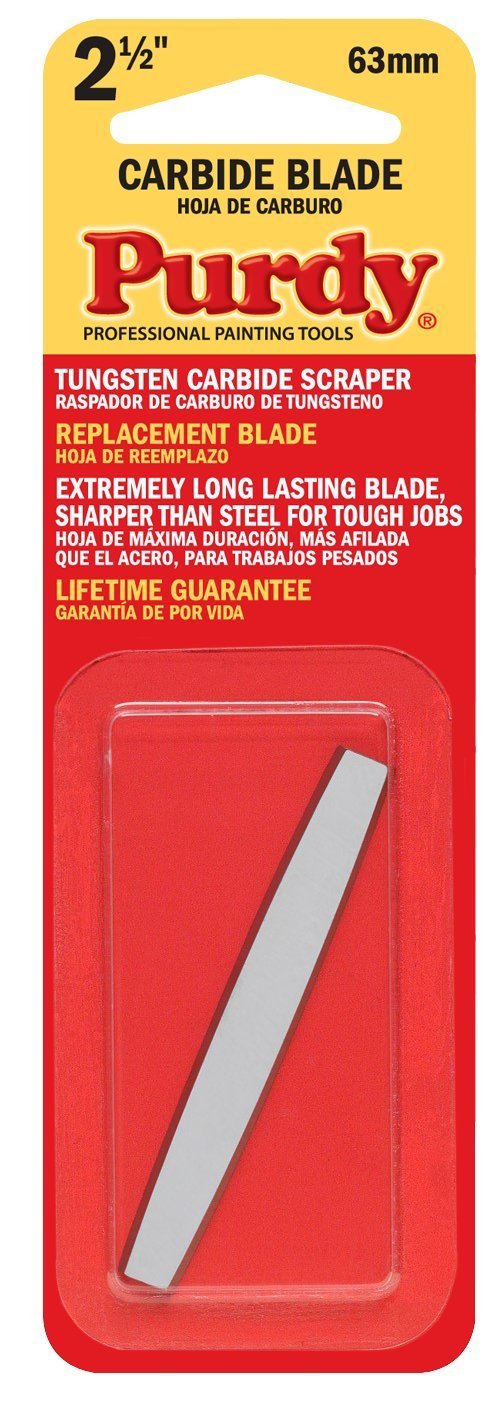 Purdy 900235 Carbide Replacement Scraper Blade, 2-1/2"