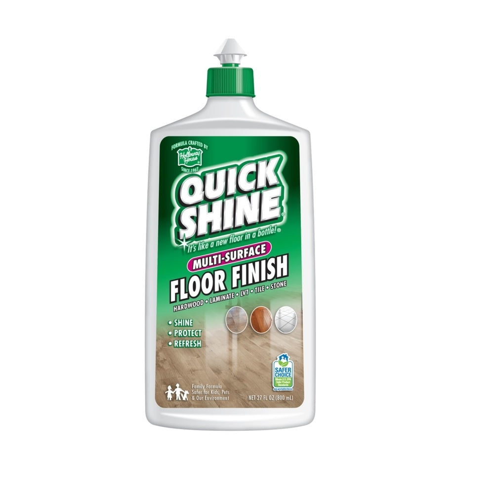 Quick Shine 77777-5 Multi-Surface Floor Finish, 27 Ounce