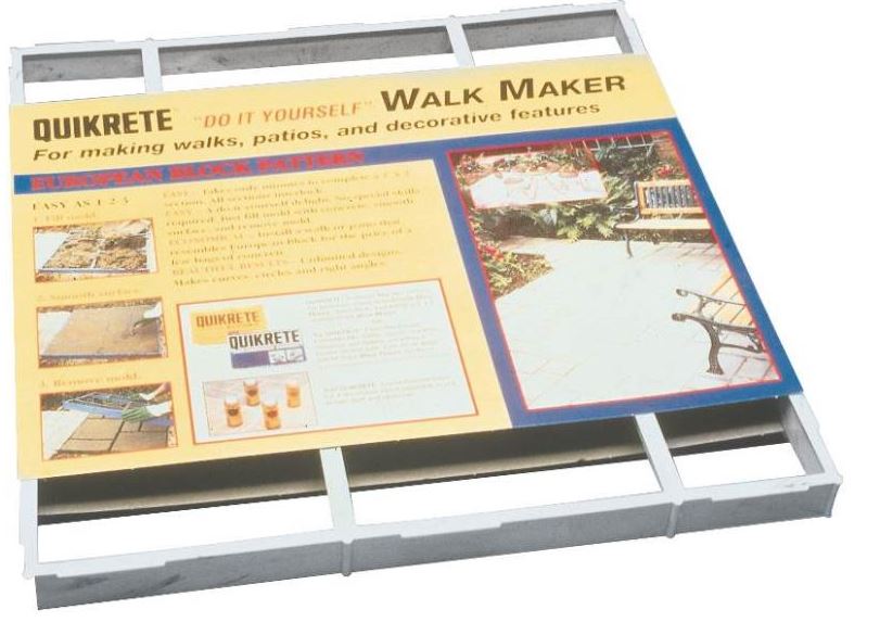 Quikrete 6921-34 European Concrete Walkmaker — LIfe and Home