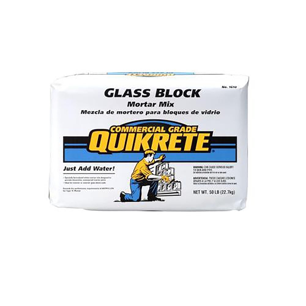 Quikrete Glass Block Mortar Mix, 50 Lbs