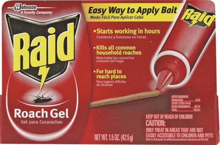 Buy raid roach gel 73794 - Online store for pest control, insect traps & baits in USA, on sale, low price, discount deals, coupon code