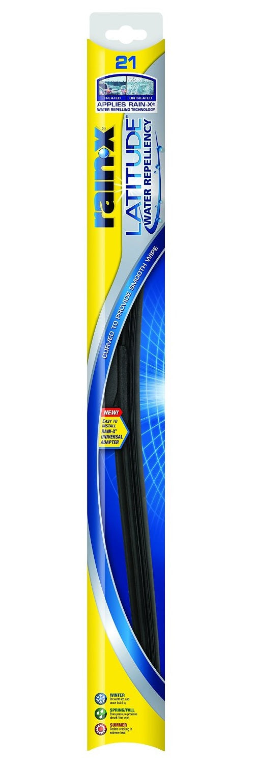 Rain-X 5079278-2 Latitude Water Repellency Wiper Blade, 21", Black