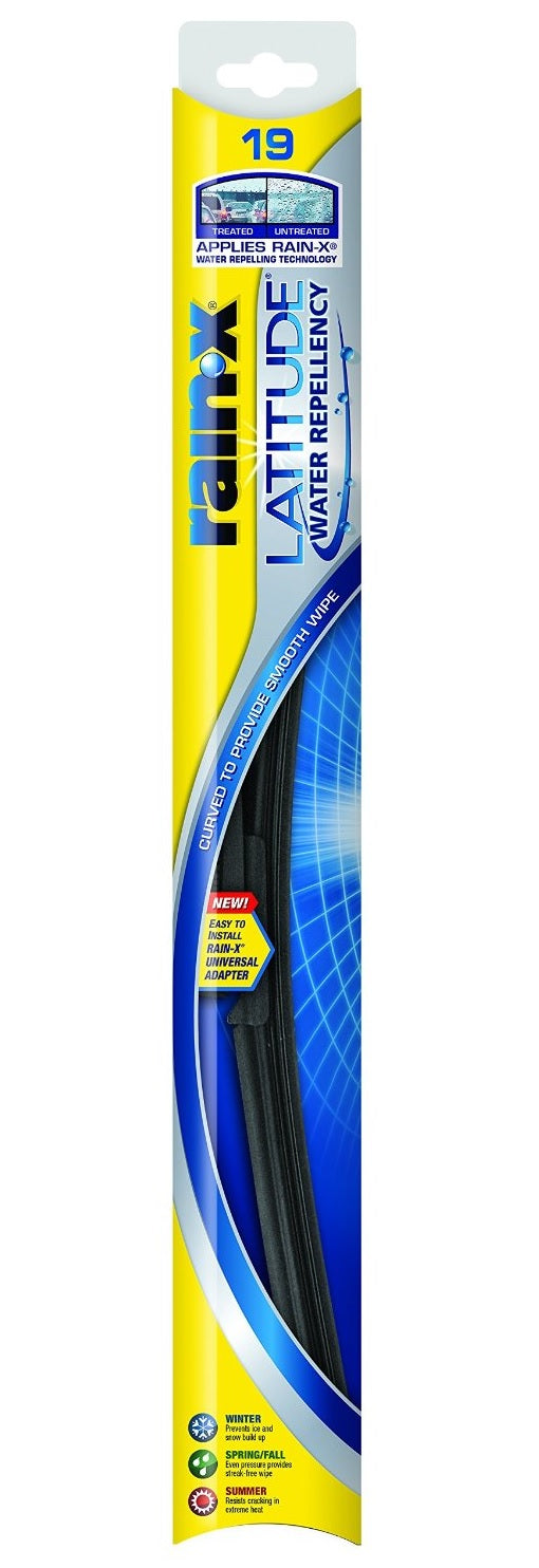 Rain-X 5079276-2 Latitude Water Repellency Wiper Blade, 19"