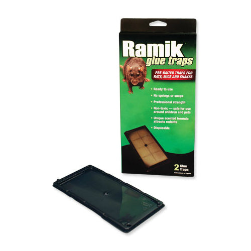 Ramik 116230 Rat Glue Traps, Disposable