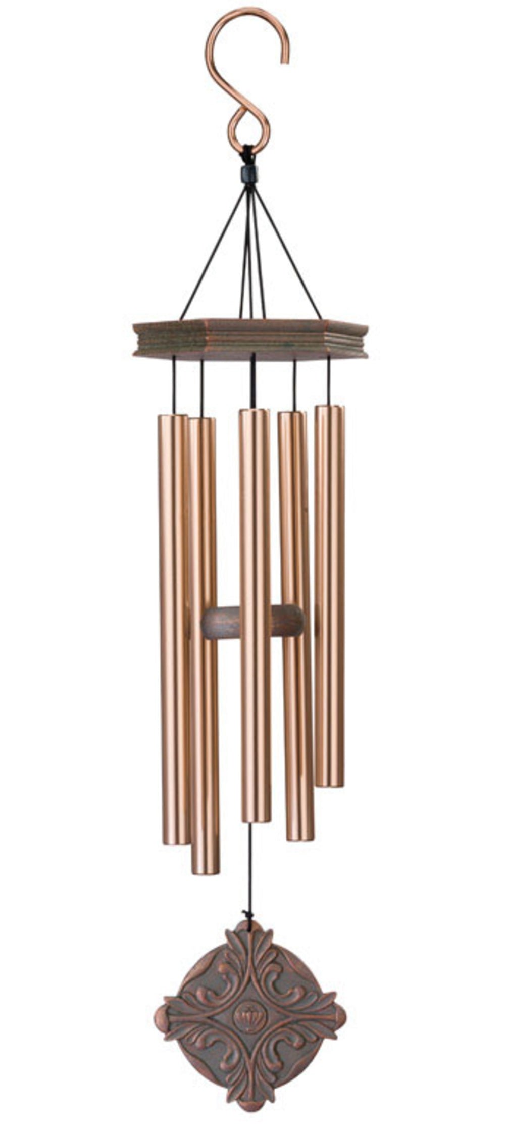 Regal Art & Gift 11183 Medallion Wind Chime, Copper