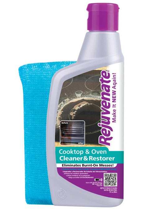 Rejuvenate RJ10CT Cook Top & Oven Cleaner And Protectant, 10 OZ