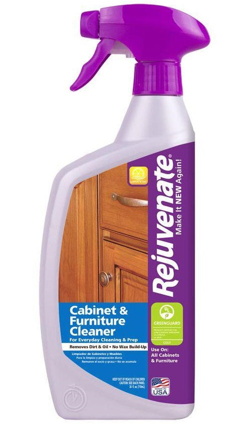 Rejuvenate RJ24CC Cabinet and Furniture Cleaner, 24 Oz