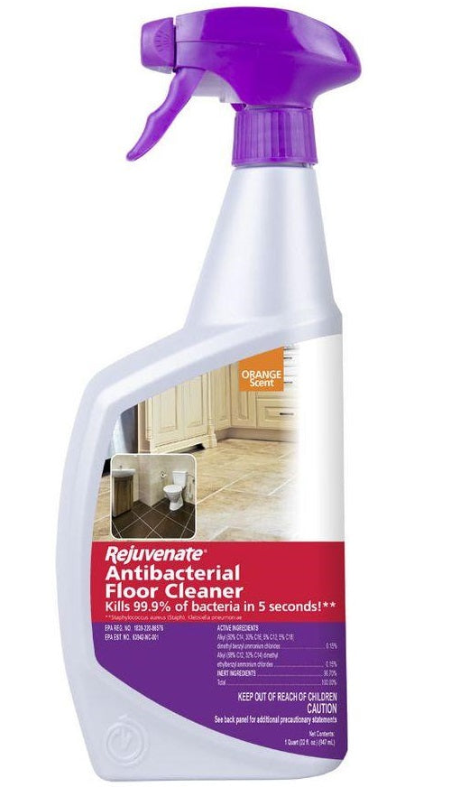 Rejuvenate RJ32ABFC Antibacterial Floor Cleaner, 32 Oz