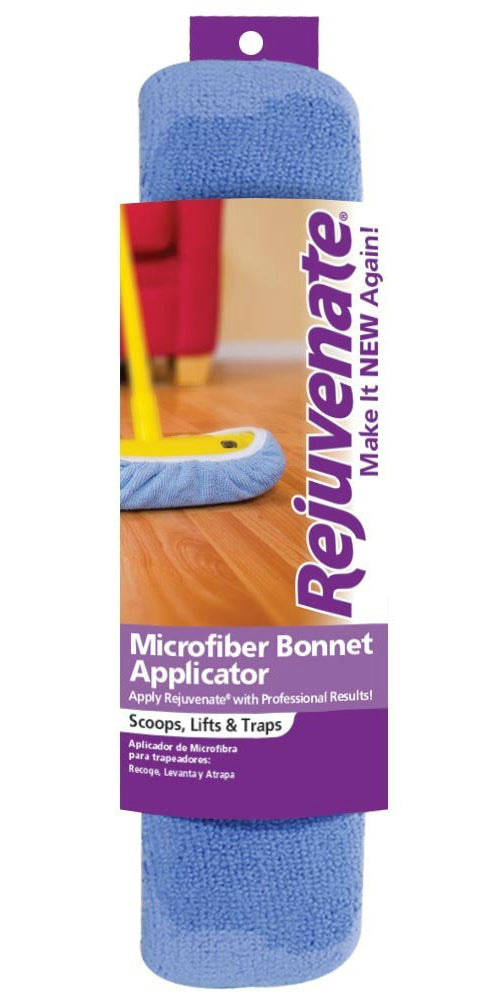 Rejuvenate RJBONPKG Microfiber Mop Bonnet Applicator, 5.3" W