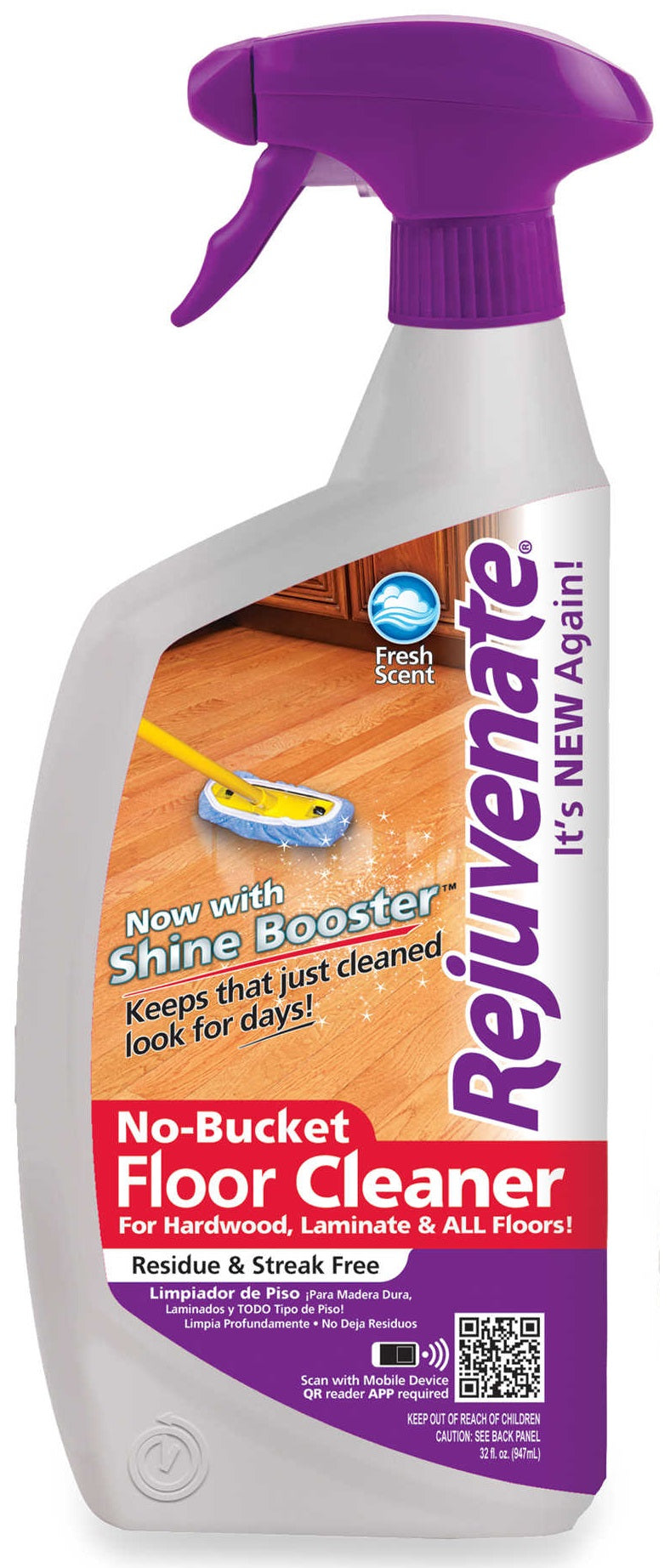 Rejuvenate RJFC32RTU Floor Cleaner For Multisurface, 32 OZ