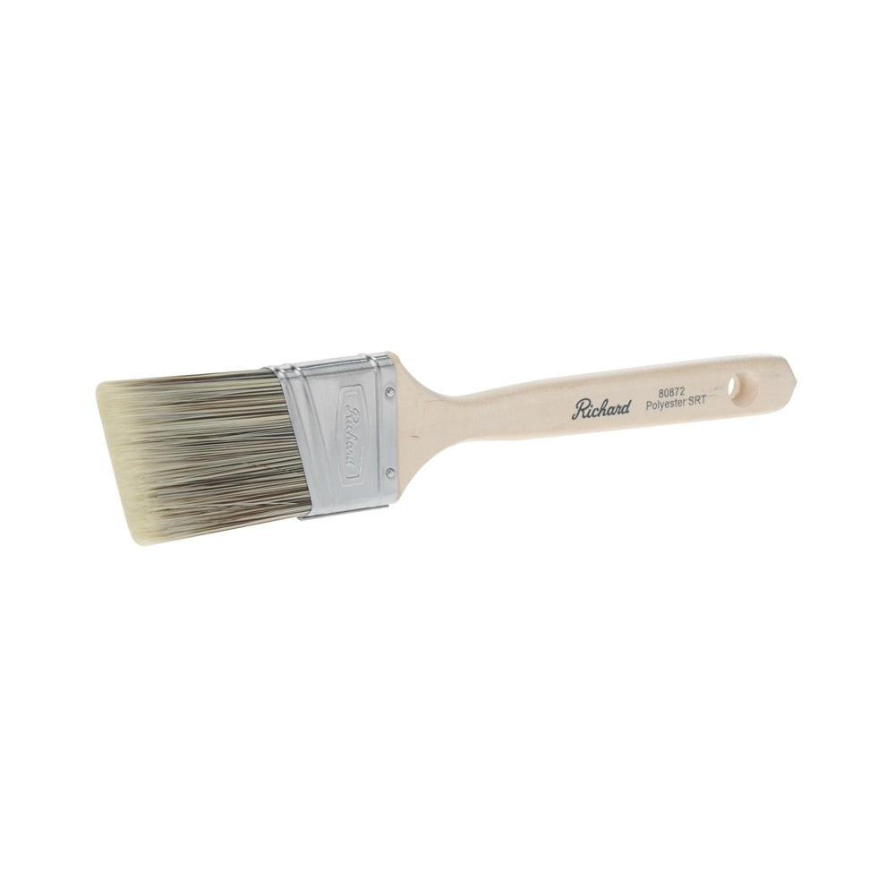 Richard 80872 Angular Paint Brush, 2", Wood Handle