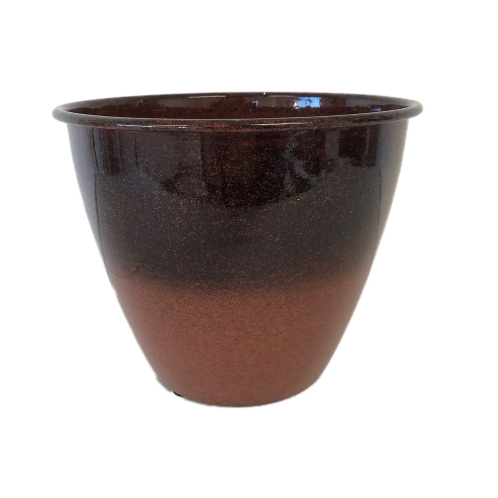 Robert Allen MPT02558 Chelsea Round Planter, 8 Inch