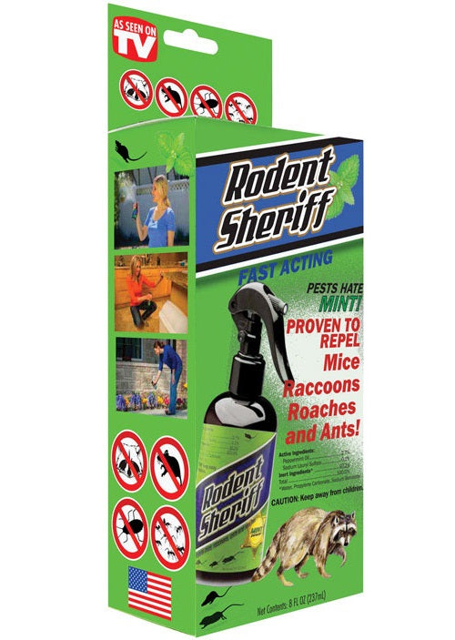 Rodent Sheriff RDS00012 Animal Repellent, 8 Oz