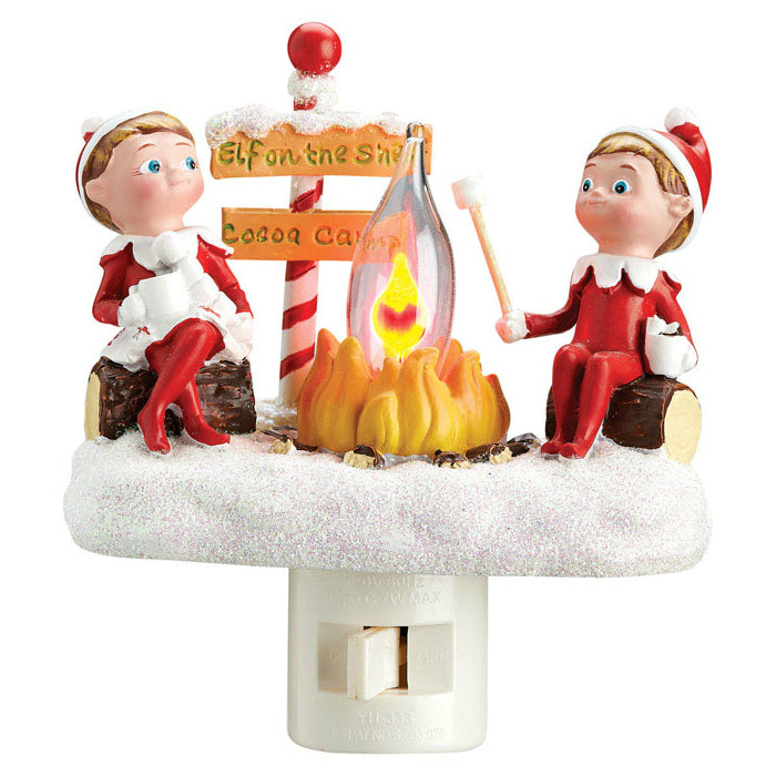 Roman 165140ACE Elf On Shelf Christmas Nightlight, 4.5" x 3.5" x 4.25"