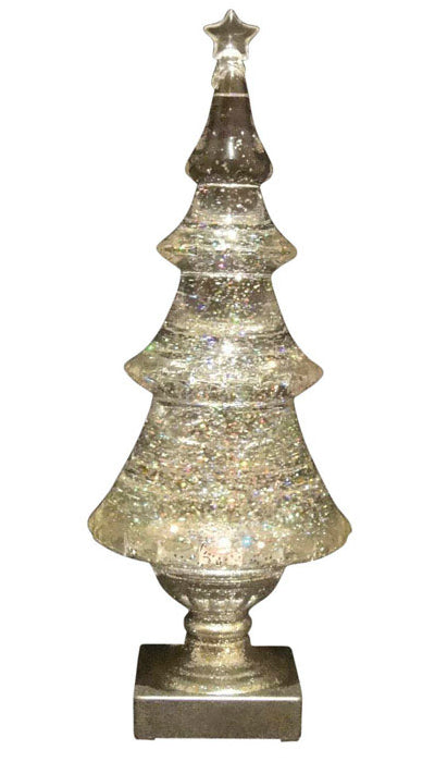 Roman 32786ACE LED Swirl Christmas Tree, Resin