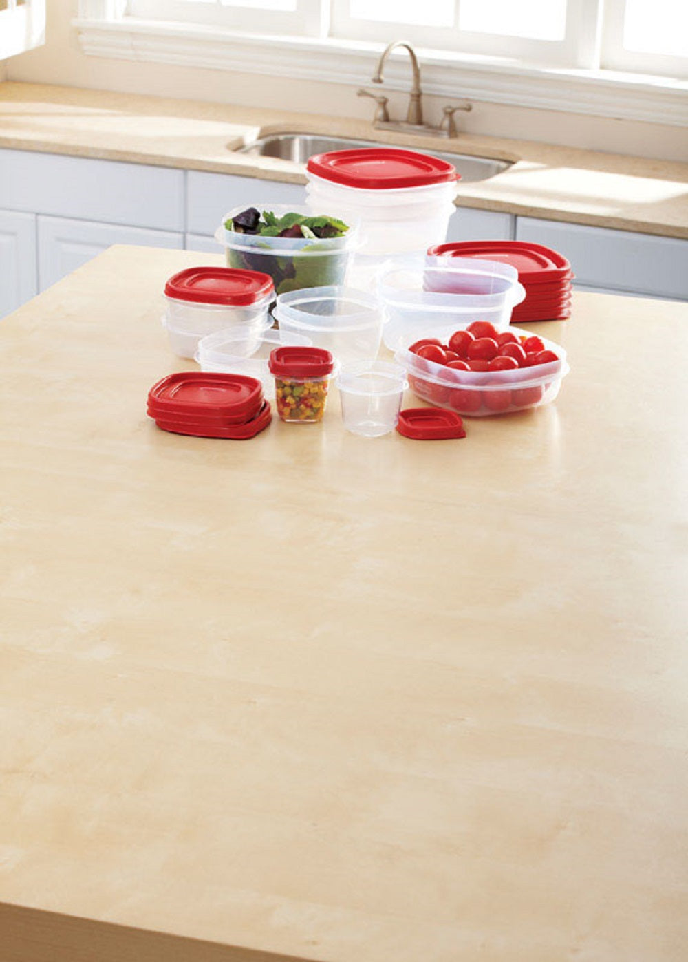 Rubbermaid 1903846 Food Storage Container Set With Lid, 24 Piece Set
