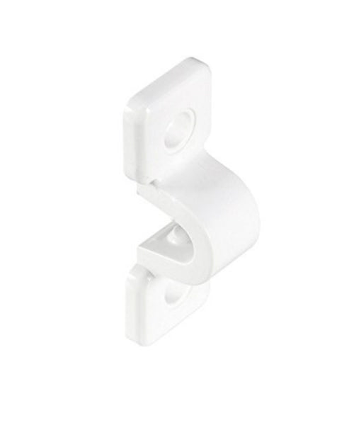 Rubbermaid 3D30-LW-WHT C Clamps, White, 20PK