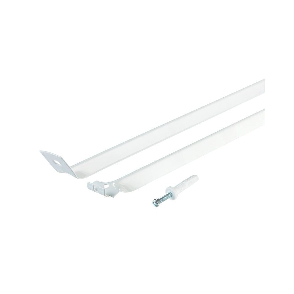Rubbermaid 3R02-00-WHT Support Brace With Drive, 16", White