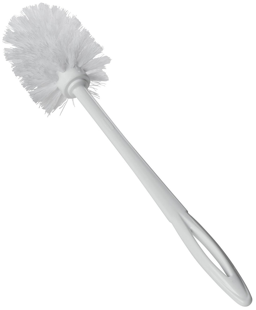 Rubbermaid FG631000WHT Toilet Bowl Brush With Plastic Handle, White