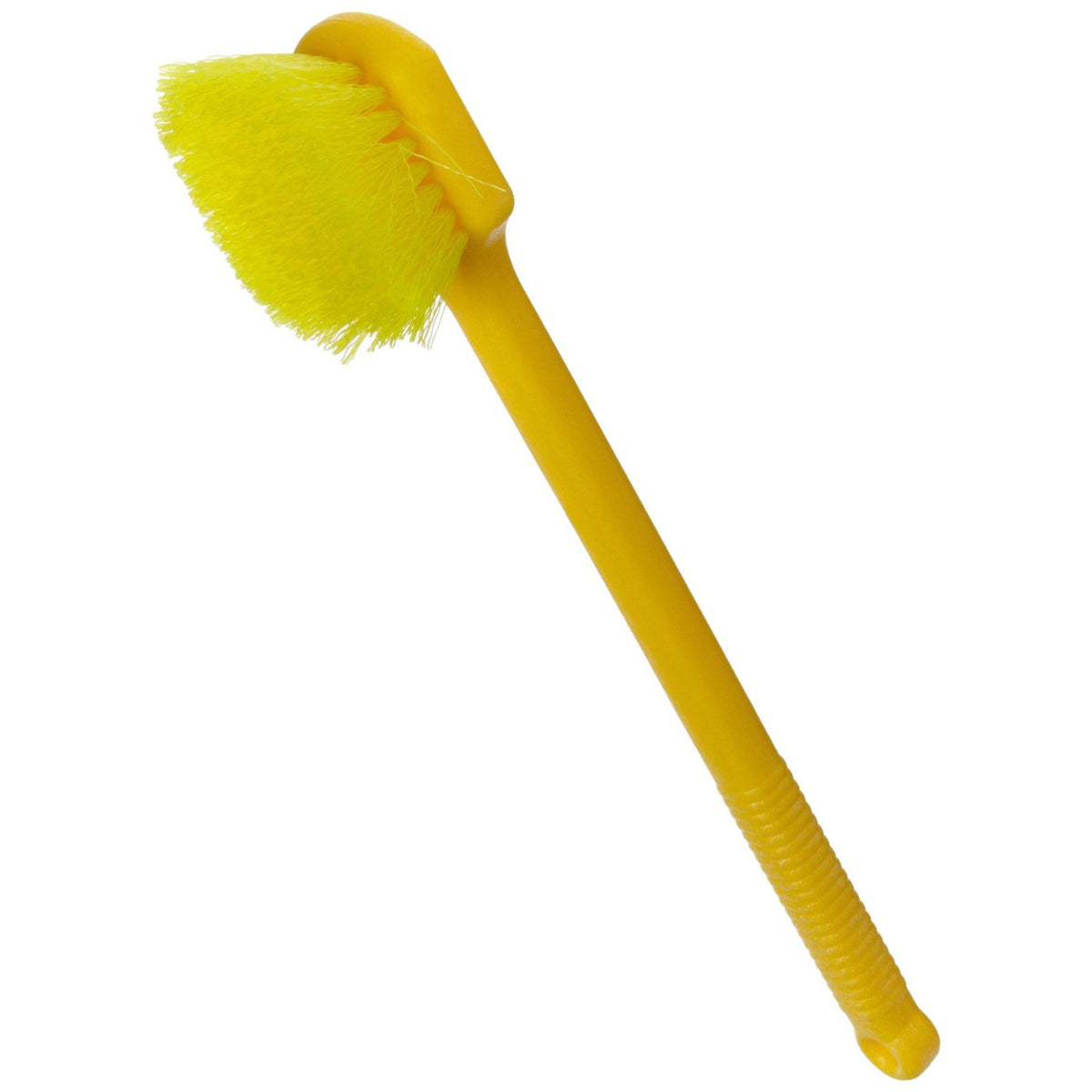 Rubbermaid FG9B3200YEL Long Handle Synthetic Utility Brush, 20"